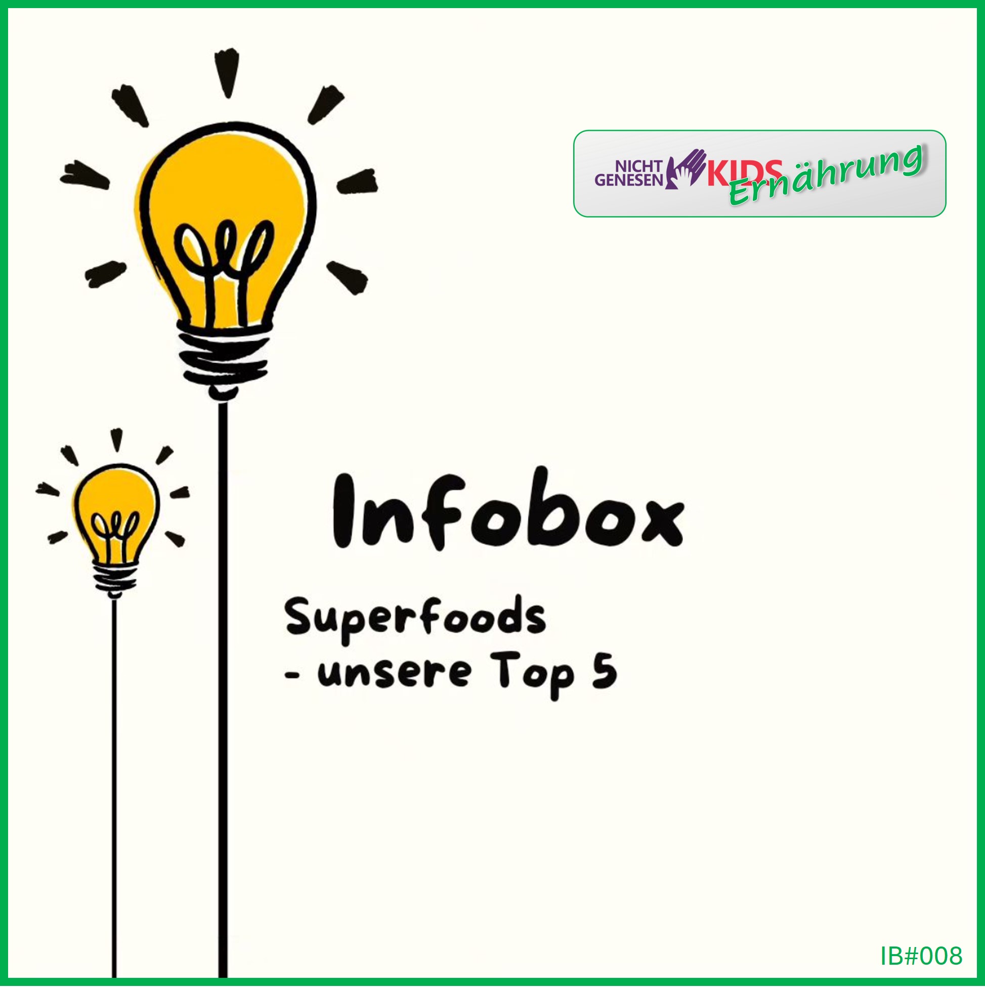 Infobox: Superfoods – unsere Top 5