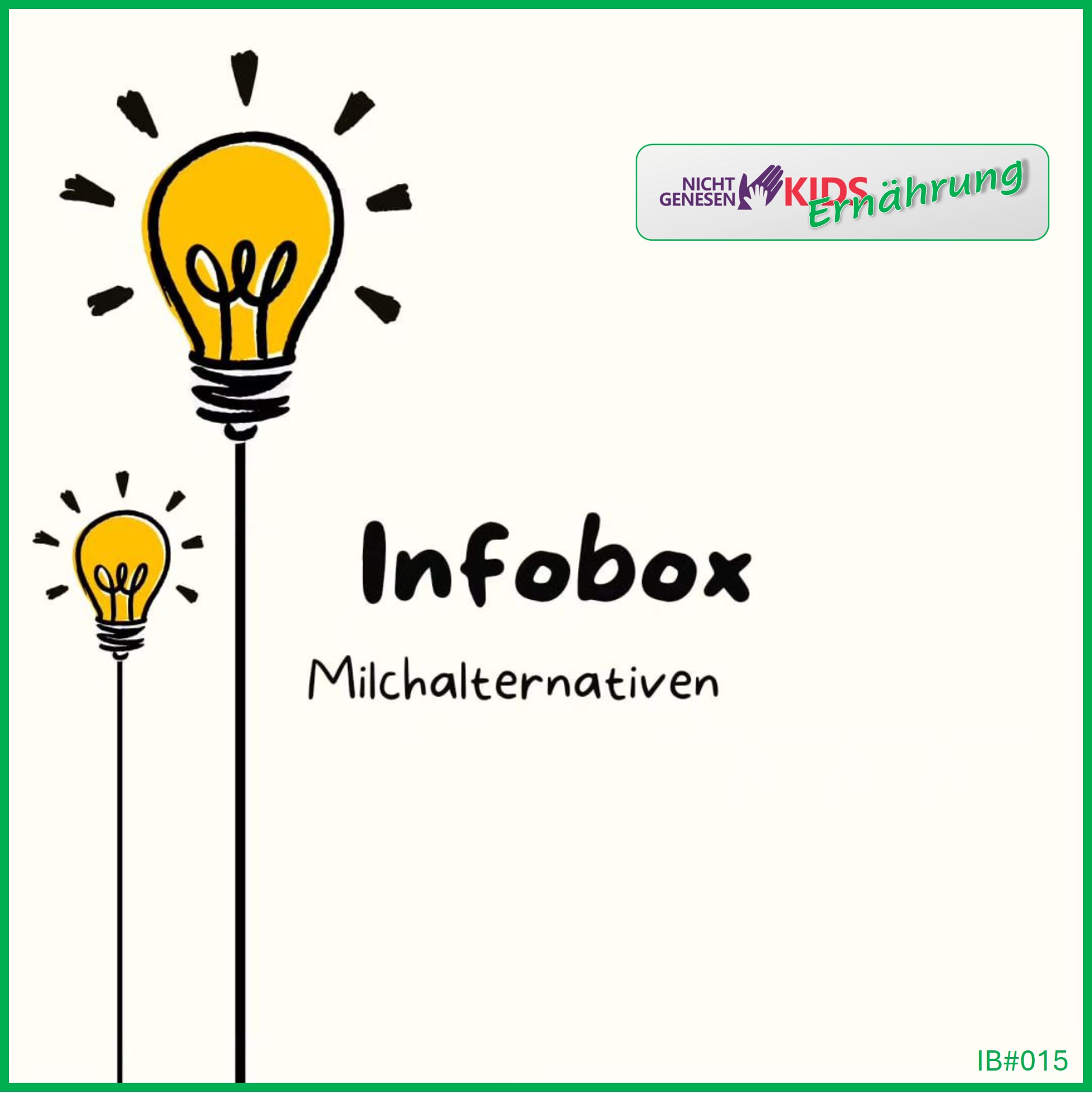 Infobox: Milchalternativen